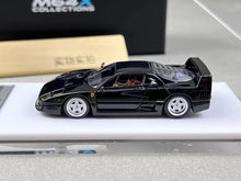 Load image into Gallery viewer, MY64 1:64 Black 1999 F40 Classic Racing Sports Model Diecast Resin Car New