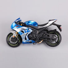 Load image into Gallery viewer, Bburago 1:18 2021 GSX R1000 R Racing Sports Model Diecast Metal Motorcycle