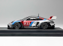 Load image into Gallery viewer, HKM 1:64 Silver 911 GT3 R 992 Rennsport Sports Model Diecast Metal Car New Collection
