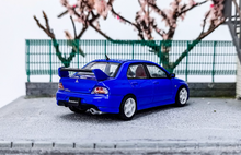 Load image into Gallery viewer, CM 1:64 JDM Blue EVO Lancer 9 IX Engine Sports Model Diecast Metal Car New
