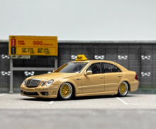 Load image into Gallery viewer, MK 1:64 Yellow E63 W211 Taxi Classic Sports Sedan Model Diecast Metal Car New Collection
