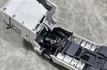 Load image into Gallery viewer, GCD 1:64 White AMG Actros Gigaspace 4x2 Trailer Truck Model Diecast Metal Car