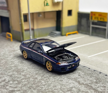 Load image into Gallery viewer, FH 1:64 Blue Skyline GTR R32 Nismo S-Tune Sports Model Diecast Metal Car New