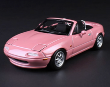 Load image into Gallery viewer, ATS 1:64 Pink Miata MX-5 Roadster Sports Model Diecast Metal Car New Collection