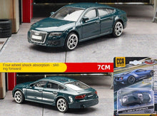 Load image into Gallery viewer, CCA 1:64 Green A7 Racing Sports Back Model Toy Diecast Metal Car BN