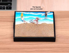 Load image into Gallery viewer, 1:64 Painted Car Model Base Miniature Diorama Road Sand Scenario Seaside Beach
