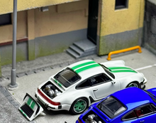 Load image into Gallery viewer, HF 1:64 White Singer 930 Turbo Study Classic Sport Model Diecast Metal Car New