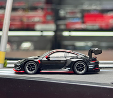 Load image into Gallery viewer, Sparky 1:64 Black 911 992 GT3 R Sports Model Diecast Metal Car New Collection