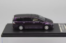 Load image into Gallery viewer, SW 1:64 JDM Purple Odyssey RB1 MPV Van Wagon Sport Model Diecast Metal Car New
