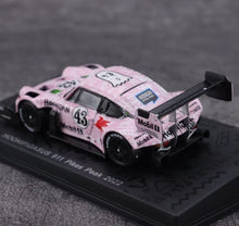 Load image into Gallery viewer, Spark 1:64 Pink Hoonipigasus 911 #43 Pikes Sports Model Diecast Metal Car New Collection