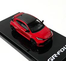 Load image into Gallery viewer, HJ 1:64 JDM Red GR Yaris RZ Sports Model Diecast Metal Car New Collection