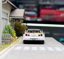 Load image into Gallery viewer, Minigt 1:64 White JDM LB ER34 GTR #23 Sports Model Diecast Metal Car New Collection
