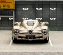 Load image into Gallery viewer, CM 1:64 Gold Utopia Super Racing Sports Model Diecast Metal Car New Collection