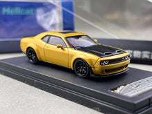Load image into Gallery viewer, SH 1:64 Yellow SRT Hellcat Muscle Sports Model Diecast Metal Car New Collection