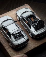 Load image into Gallery viewer, PK 1:64 Grey Murcielago LP640 Coupe Sports Open Model Diecast Metal Car New Collection