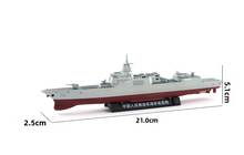 Load image into Gallery viewer, 1:850 Military PLA 055 #101 Guided Missile Destroyed Ship Model Diecast Metal