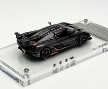 Load image into Gallery viewer, Timetop 1:64 Full Carbon Pink One 1 Racing Sports Model Diecast Metal Car New Collection