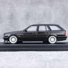 Load image into Gallery viewer, Mortal 1:64 Black E34 Touring Alpina B10 Wagon Sports Model Diecast Metal Car
