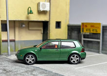 Load image into Gallery viewer, GCD 1:64 Green VW Golf MK4 GTI 2 Doors Sports Model Diecast Metal Car BN