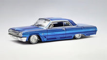Load image into Gallery viewer, 97M 1:64 Blue 1964 Impala SS Lowrider Sports Model Diecast Metal Car New Collection