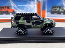 Load image into Gallery viewer, GCD 1:64 Camo 4 Runner N280 ORV Snow Widebody Model Diecast Metal Car New Collection