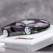 Load image into Gallery viewer, Tardis 1:64 Purple Aventador LP700-4 Sports Model Diecast Resin Car New Collection