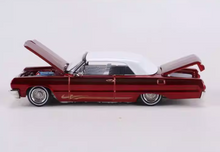 Load image into Gallery viewer, FW 1:64 Red IMPALA Convertible Muscle Sports Model Diecast Metal Car New Collection