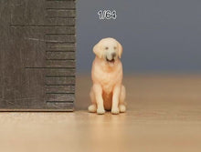 Load image into Gallery viewer, 1:64 Painted Figure Model Miniature Resin Diorama Sand Cute Pet Puppy Dot Toy