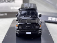 Load image into Gallery viewer, Model1 1:64 Black Land Cruiser LC70 ORV Off Road Model Metal Diecast Car New Collection