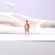 Load image into Gallery viewer, 1:64 Painted Unpainted Figure Model Miniature Resin Diorama Sand Toy Trendy Boy New