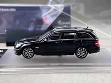 Load image into Gallery viewer, King 1:64 Black C63 AMG Estate S204 Wagon Sports Model Diecast Metal Car New Collection