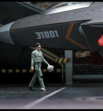Load image into Gallery viewer, 1:64 Painted Figure Mini Model Miniature Resin Diorama Pilot Captain Army Man New Scene