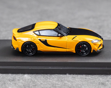 Load image into Gallery viewer, Original 1:64 Orange JDM Supra A90 Figure Sports Model Diecast Metal Car New Collection