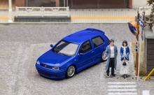 Load image into Gallery viewer, FH 1:64 Blue VW Golf GTI MK4 2 Doors Coupe Sports Model Diecast Metal Car New