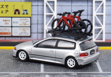 Load image into Gallery viewer, SW 1:64 JDM Silver EG6 Civic SIR Hatchback Sports Model Diecast Metal Car New