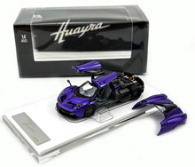 Load image into Gallery viewer, HKM 1:64 Purple Huayra Coupe Racing Sports Model Diecast Metal Car New Collection