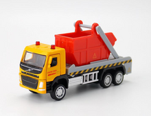 Load image into Gallery viewer, CCA 1:72 Volvo City Garbage Truck Dustcart Model Toy Diecast Metal Car BN