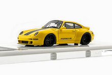 Load image into Gallery viewer, MY64 1:64 Yellow Gnuther Werks 911 400R Sports Model Diecast Resin Car New Collection