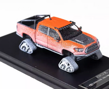 Load image into Gallery viewer, GCD 1:64 Snow Orange Tacoma Pickup Truck Sports Model Diecast Metal Car New Collection