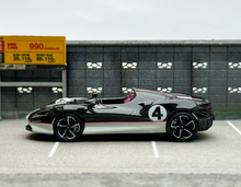Load image into Gallery viewer, LCD 1:64 Black Carbon #4 Elva Convertible Sports Model Diecast Metal Car New Collection