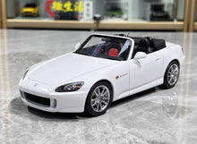 Load image into Gallery viewer, MH 1:18 White JDM S2000 AP2 Sports F22C Engine Model Diecast Metal Car New