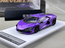 Load image into Gallery viewer, Zincit 1:64 Purple Revuelto V12 Racing Sports Model Diecast Metal Car New Collection