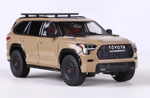 Load image into Gallery viewer, GCD 1:64 Yellow Sequdia TRD Pro SUV ORV Sports Model Diecast Metal Car New Collection
