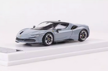 Load image into Gallery viewer, SOLO 1:64 Gray SF90 Super Racing Sports Model Diecast Metal Car New