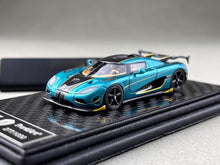 Load image into Gallery viewer, FA 1:64 Blue Agera RS RSR Racing Sports Model Diecast Resin Car New Collection