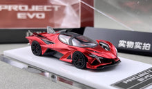 Load image into Gallery viewer, DMH 1:64 Red Project Evo Racing Sports Model Diecast Metal Car New Collection
