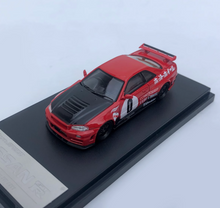 Load image into Gallery viewer, FS 1:64 Fast Speed JDM GTR R34 Skyline Sport Model Diecast Metal Car New