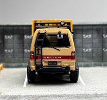 Load image into Gallery viewer, Autobots 1:64 Yellow 4WD Delica L300 Camper Van Model Diecast Metal Car
