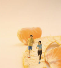 Load image into Gallery viewer, 1:64 Painted Figure Model Miniature Resin Diorama Toy Sand Running People Sports