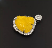 Load image into Gallery viewer, Nature Jade Laughing Buddha Pendant Necklace Gift Jewelry charm Blessing New G